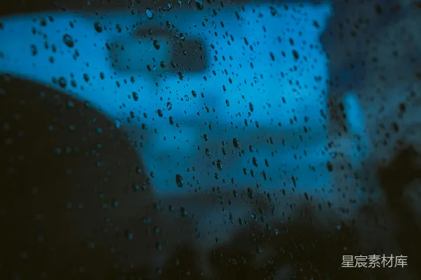 高清摄影 车窗上的雨滴