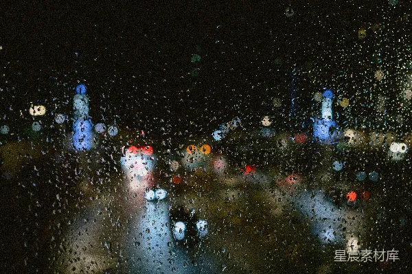 高清摄影 窗户上的雨滴
