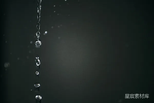 高清摄影 表面的水滴