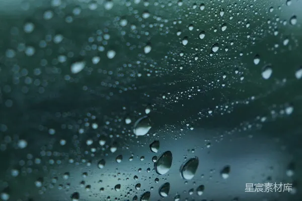 高清摄影 车窗上的雨滴