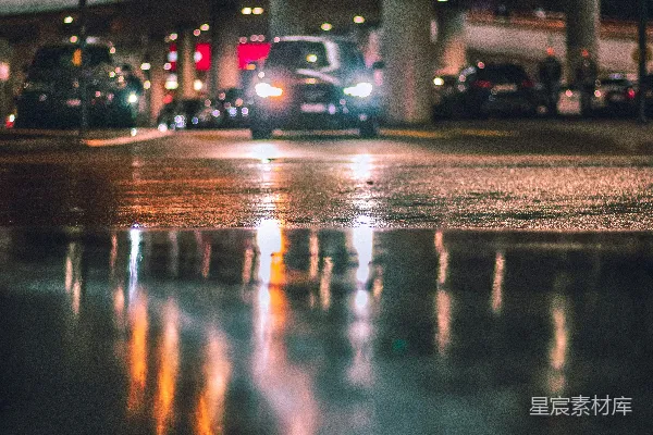 高清摄影 黑车在桥下道路中