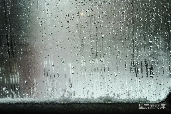 高清摄影 窗户上的雨滴