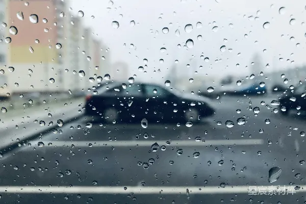 高清摄影 车窗上的水珠