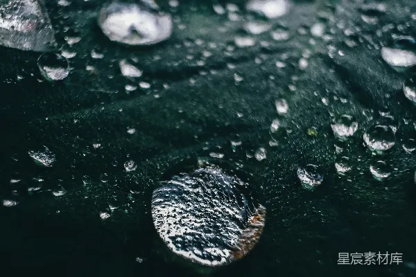 高清摄影 水的特写镜头