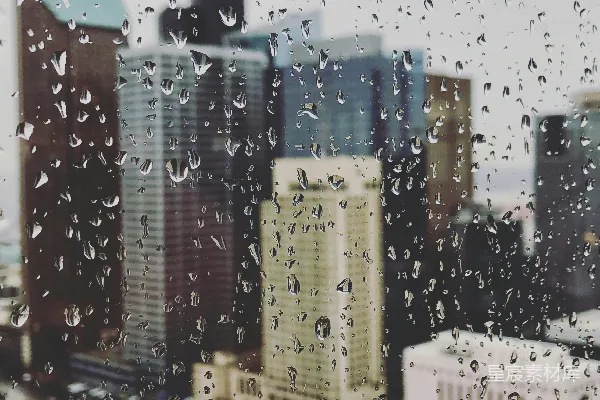 高清摄影 窗上滴水