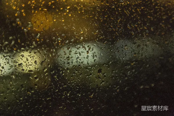 高清摄影 车窗上的雨滴
