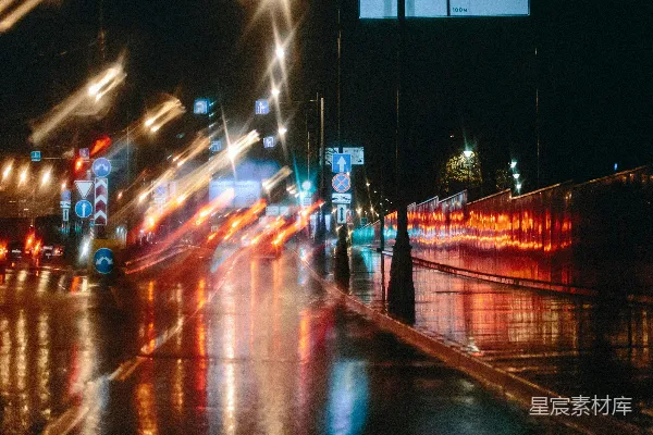 高清摄影 夜间摄影中的城市景色