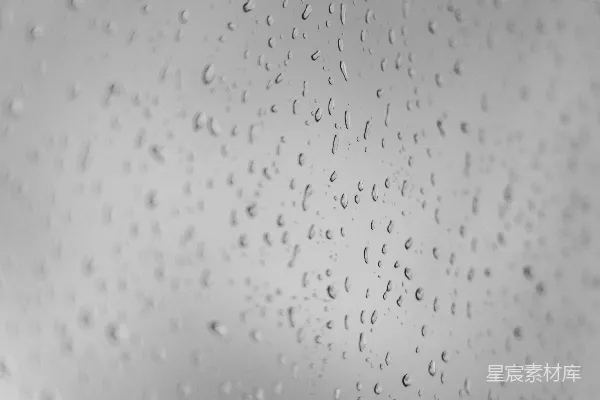 高清摄影 窗玻璃上的雨滴