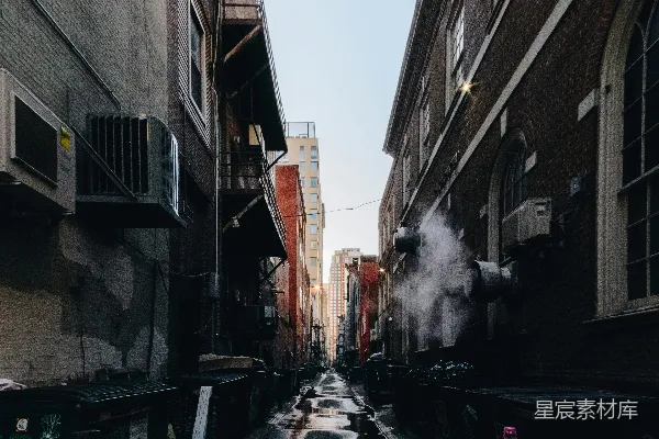 高清摄影 白天空旷的道路