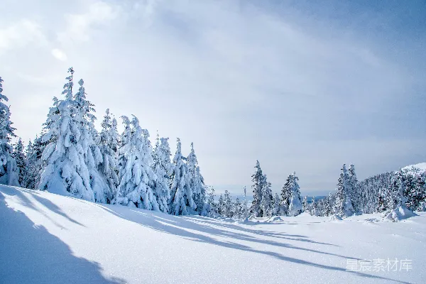 高清摄影 雪场