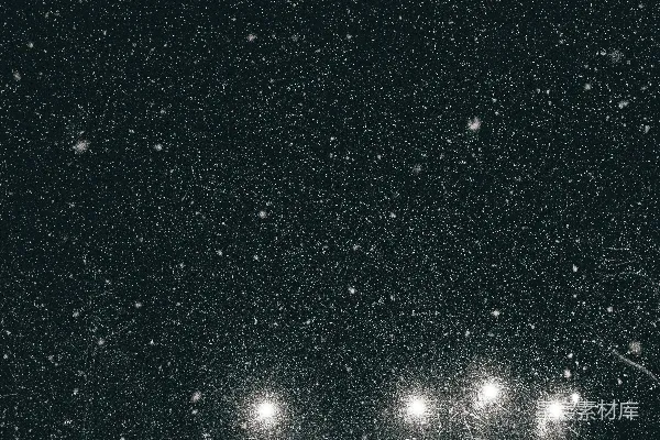 高清摄影 北极苔原之上繁星点点