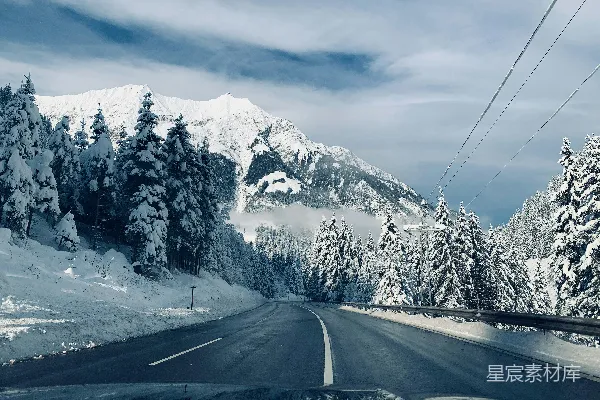 高清摄影 空旷的道路