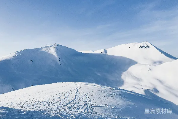 高清摄影 雪 fill 山峦