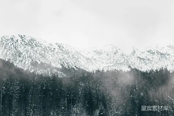 高清摄影 棕色房子靠近有树和覆盖着白雪的山峦，在白天。