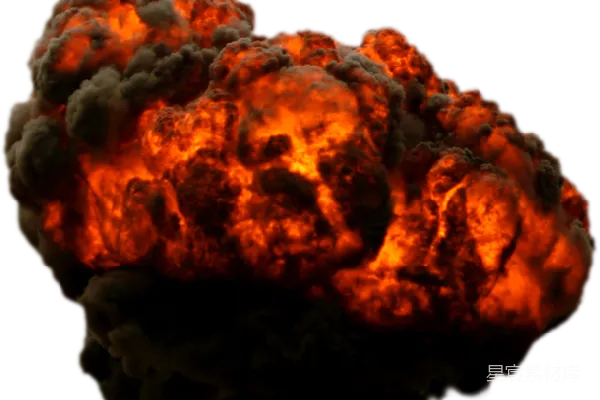 元素素材 爆炸