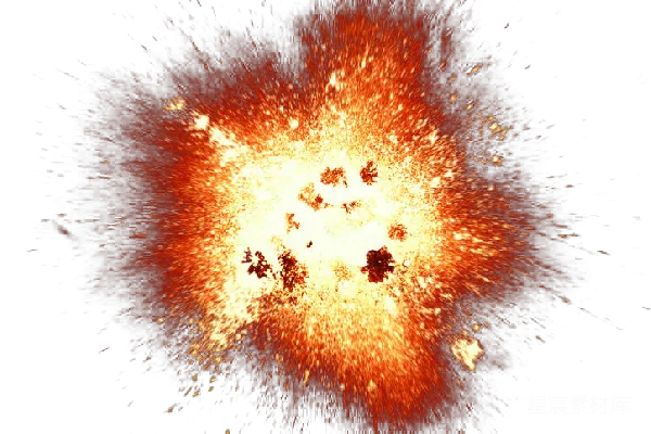 元素素材 爆炸