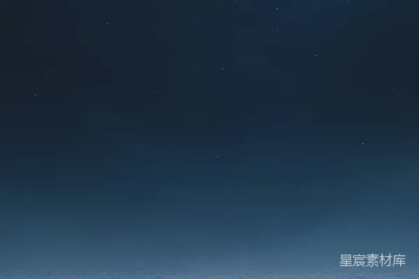 高清摄影 夜空中闪烁的水面