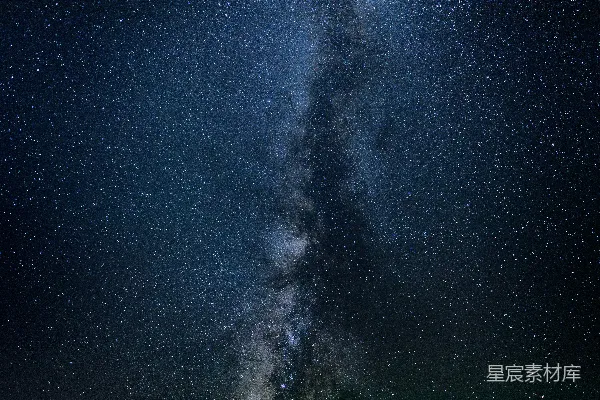 高清摄影 蓝黑天空中的星星