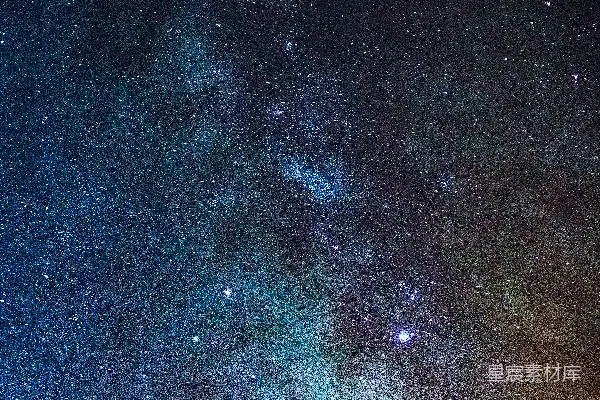 高清摄影 夜幕下的银河