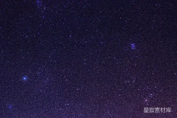 高清摄影 夜空布满了星星