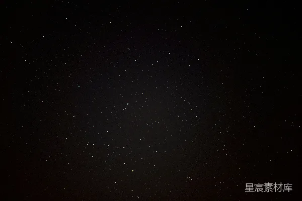 高清摄影 黑白星空夜景