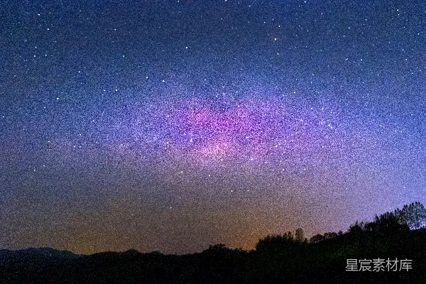 高清摄影 繁星点点的夜晚 skies twinkling with countless stars