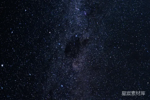 高清摄影 夜空中的星星和银河