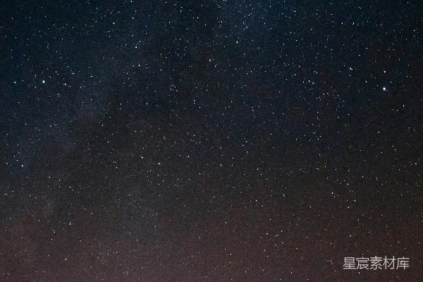 高清摄影 五人夜视星辰的轮廓