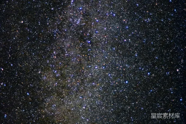 高清摄影 满天星光与星辰
