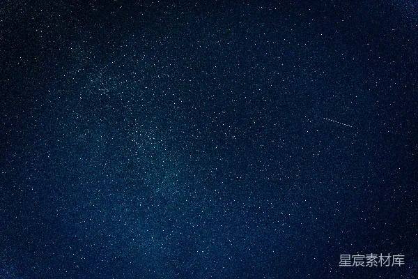 高清摄影 满天都是星星的深蓝天空