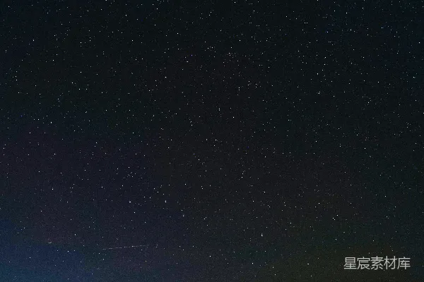 高清摄影 夜晚天空中的星星