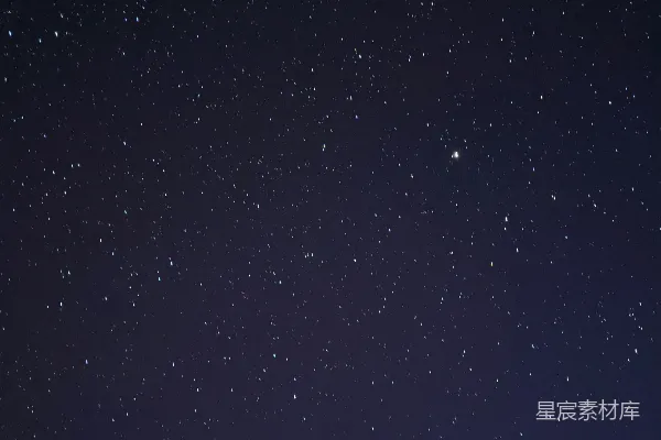高清摄影 夜空中闪耀的星星