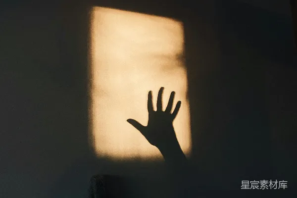 高清摄影 墙上的影子