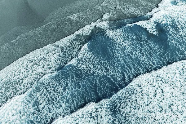 高清摄影 一些雪的特写镜头