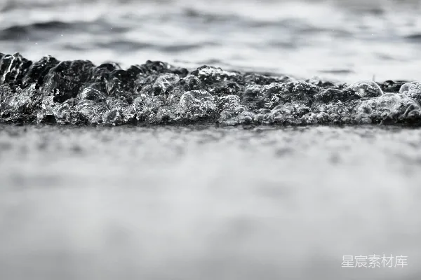 高清摄影 水溅到水面