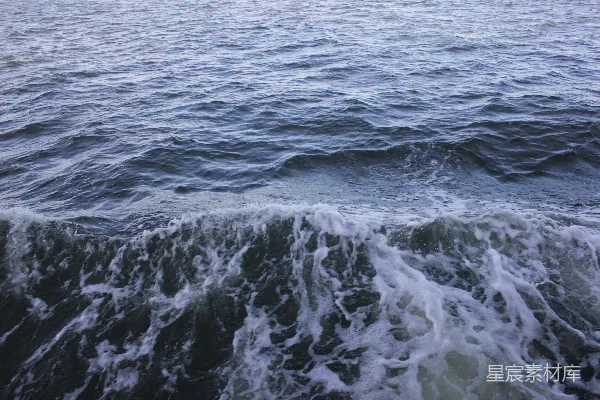 高清摄影 海岸线和海浪