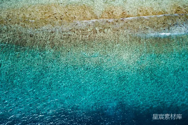 高清摄影 海岸的航拍照片