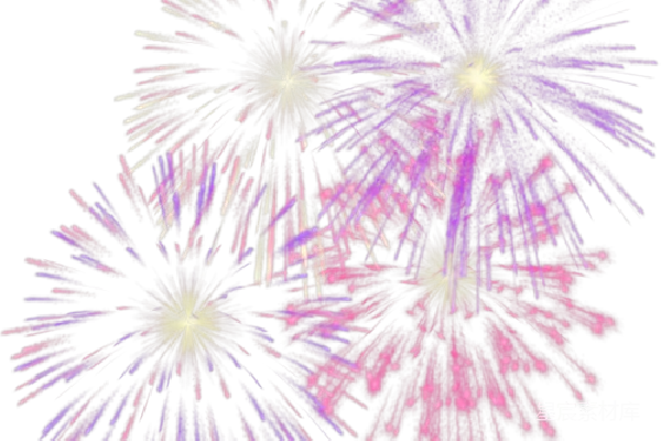 元素素材 烟花