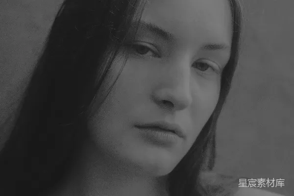 高清摄影 一个长发的女人