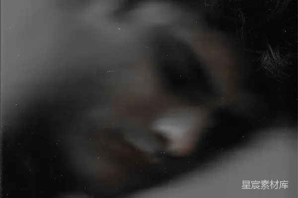 高清摄影 黑白照片上的女人的脸