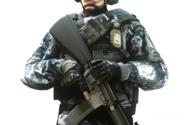元素素材 SWAT