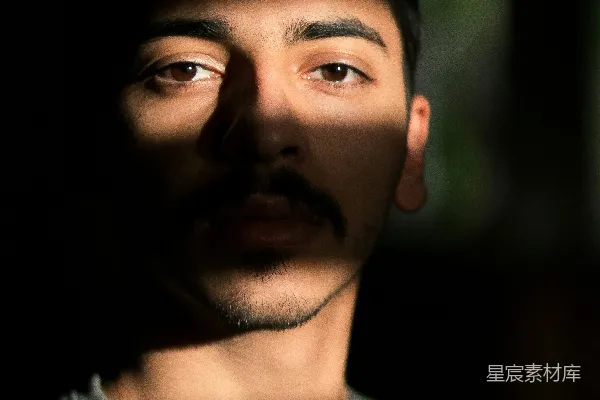 高清摄影 黑色男式圆领衫