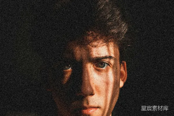高清摄影 带阴影的男人的照片