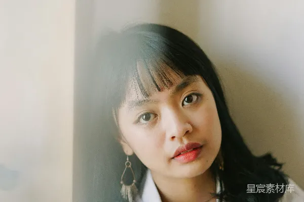 高清摄影 白衬衫女职员