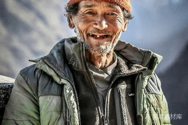 高清摄影 戴帽子的男人