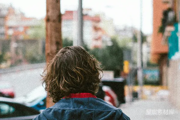 高清摄影 背后的人的后背
