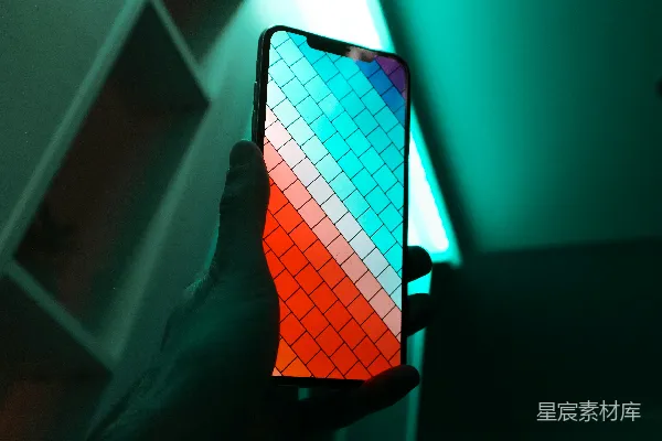 高清摄影 黑色的Android智能手机