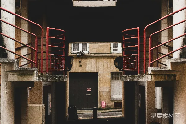 高清摄影 白天的白色混凝土建筑