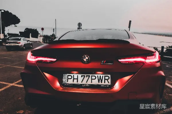 高清摄影 红色的跑车