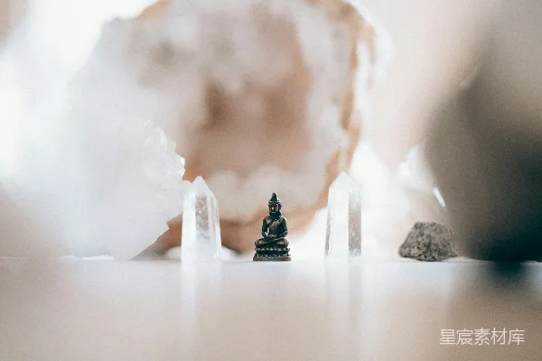 高清摄影 黑陶瓷 Gautama 菩萨微型的macro摄影